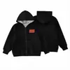 Sudadera con capucha nueva para niños 2026, estilo primavera y otoño, para niños mayores, con bloques de color, colores contrastantes y estampado de letras, ropa casual
