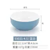 Melamina duas cores tigela pequena plástico tigela de arroz comercial molho para mergulhar tigela para hot pot refeitório fast food tigela para mingau tigela de sopa louça de porcelana