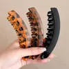 Grampo de Banana Grande para Cabelo de Mulheres com Cabelo Grosso, Novo Modelo 2025, Ferramenta para Rabo de Cavalo Alto, Presilha de Garra para Fixação na Parte de Trás da Cabeça, Presilha Vertical