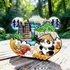 Imán de Refrigerador de Madera de Guilin Imán de Viaje Conmemorativo Montaña de la Trompa de Elefante Río Li Torres Gemelas del Sol y la Luna Regalos Culturales y Creativos Listos para la Venta