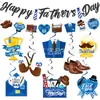 Decoraciones y Accesorios para Fiesta Temática del Día del Padre, Productos Nuevos Transfronterizos 2026, Banderines, Guirnaldas, Tarjetas Colgantes y Adornos