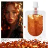 Gel Corporal Chameleon Transfronterizo con Purpurina 12 Colores Sombra de Ojos Brillante Parches de Purpurina para Rostro y Cabello Maquillaje para Festival y Carnaval