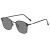 Moda Nuevo Estilo Armazón de Lentes para Hombre y Mujer Retro Metal Cuadrado Armazón de Lentes Color Cambiante de Moda Lentes Anti Luz Azul Lentes de Comercio Exterior