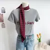 Toalla Triángulo Estampada de Puntos de Ola Clásicos Moda Femenina de Alto Valor para Combinar en el Trayecto al Trabajo Bufanda para Regalo de Novia
