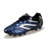 Venta directa deportivas cordones libres zapatos de fútbol césped artificial hombres y mujeres nuevos tacos rotos zapatos de entrenamiento para estudiantes hebilla mágica fabricantes