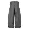 Pantalones de vestir plisados en diagonal, ligeramente curvos y de pierna ancha para hombre, nuevo estilo de verano, casual de negocios formal, estilo maduro, pantalones largos hasta el suelo para mujer, modernos
