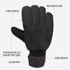 Guantes de Portero Negros Transfronterizos con Protección para los Dedos Guantes para Niños y Adultos Guantes para Partido de Fútbol Guantes de Portero de Látex