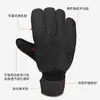 Guantes de Portero Negros Transfronterizos con Protectores para Dedos para Niños y Adultos Guantes para Partido de Fútbol Guantes de Portero de Látex
