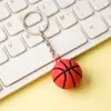 Llavero Creativo 3D de Baloncesto Personalizado PVC Colgante de Fútbol Voleibol Tenis Llavero para Mochila Coche Regalo