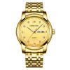 Reloj de Hombre Transfronterizo Crnaira Reloj de Cuarzo Luminoso Impermeable Correa de Acero Exportación Venta al por Mayor Modelo Caliente Dropshipping