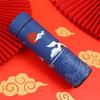 Estilo Maré Nacional Aço Inoxidável 304 Garrafa Térmica Inteligente Camada Dupla Corpo Reto Copo de Água para Presente Estilo Chinês Copo de Água Clássico Pronta Entrega