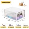 Caja de Zapatos Personalizada con Puerta Magnética, Caja de Almacenamiento, Zapatero, Estante de Zapatos Acrílico, Soporte Plegable para Zapatos, Puerta Plegable, Resistente, Estilo Japonés