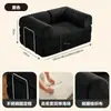 Sofá de Tecido, Sofá para Casa, Sofá de Sala de Estar, Sofá Compacto para Apartamento Pequeno, Sofá de Casal para Apartamento Alugado, Sofá-Cama Dobrável