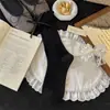 Meias femininas YOUJIAXIU, estilo Dongdaemun, meias empilhadas com laço de fita, versão coreana ins meias de cano médio com babado