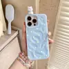Funda de Teléfono iPhone16promax de Nueva Ola Japonesa y Coreana con Puntos para Apple 15Pro Estéreo 14 Resistente a Caídas 13P Mujeres