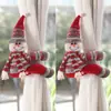 Decoraciones Navideñas Cortinas para el Hogar Abrazaderas Muñeco de Dibujos Animados Hebilla Decoraciones para Escaparates Navidad 2025