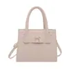 Bolso de Mano Cuadrado Pequeño de Estilo Coreano de Moda Transfronterizo para Mujer, Bolso de Hombro Acolchado en Relieve Nuevo Primavera 2026, Bolso Cruzado para Viajes