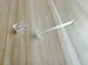 Precio Preferencial de Producción de Fábrica Estante Transparente de Acrílico para Supermercado Soporte de Exhibición de Plexiglás Gancho de Plástico Acrílico