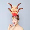 Flor de Cabeza de Xishuangbanna Nuevo Estilo Étnico Performance Étnico Venta al por Mayor Escenario de Danza Clásica Performance de Baile Mujeres Modernas