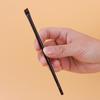 Pincel de Delineador Plano con Forma de Hoja Pincel Oblicuo para Cejas Detalles Pincel Plano Pequeño para Corrector Ángulo Plano Pincel de Maquillaje Wang Fei