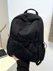 Mochila Transfronteriza de Moda 2024 Otoño Nueva Gran Capacidad Mochila Escolar para Estudiantes Tela de Nailon Bolso de Mujer Mochila de Viaje