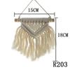 Corda de algodão mão-tecido tapestry decoração da parede Off-White