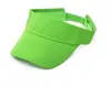 Chapéu com Viseira de Cor Lisa para Adultos, Chapéu de Sol de Verão com Proteção Solar, Boné de Basebol para Grupos de Viagem, Chapéu de Sol