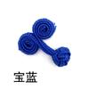 Botones de Rueda Doble Unilaterales Baixi Accessories Rosa Ropa de Mujer y Niña Zapatos Desechables Antiguos Hebilla Decorativa Superior