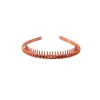Diadema Caliente Transfronteriza con Dientes para el Cabello para Mujeres Simple Adorno para el Cabello Diadema Pinza para el Cabello Aplicar Mascarilla Lavado de Cara Diadema