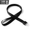 Lanyard de Aleación de Aluminio en Stock, Hebilla Creativa de Metal de 1.5 cm de Ancho, Lanyard para Tarjeta de Identificación de Trabajo con Impresión de Logo, Directo del Fabricante