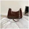 Bolso pequeño cuadrado de un solo hombro para mujer, color liso, para debajo del brazo, con patrón de piedra, bolso elegante con textura de alta gama, bolso cruzado simple y moderno