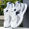 Nuevos Zapatos Casuales de Malla Transpirable para Hombre de Primavera y Otoño, Versátiles con Suela Suave, Zapatos Deportivos Antideslizantes para Correr