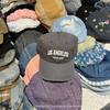 Gorra de Béisbol Ins Vintage Color Sólido para Mujer Verano Estilo Americano Lavado Cabeza Grande Ondulada Moda Otoño e Invierno Rostro Mostrado Gorra Pequeña