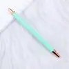 Caneta Esferográfica com Adesivo de Pressão Nova Caneta de Presente Cor Sólida Criativa Caneta Publicitária Caneta Esferográfica de Presente Pode Ser Impressa com Logo Atacado