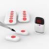 Campainha Sem Fio com Flash e Vibração Transformação Inteligente Amigável para Idosos Pager para Idosos À Prova d'Água Sistema de Pager de Emergência de 13 Vias