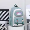 Novas Mochilas Escolares Fofas para Alunos do Ensino Fundamental Anos 1-3-6, Mochilas Transfronteiriças de Grande Capacidade para Meninos e Meninas, Leves para Alunos