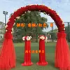 Novo Arco Europeu Cerimônia de Casamento Vitrine de Casamento Adereços Cerimônia de Abertura Suprimentos para Festivais Flor de Seda Arco de Flores