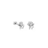 Pendientes de Ángel de Amor de Acero de Titanio para Hombres, Pendientes de Zirconia de Lujo Ligero de Alta Gama para Mujeres, Accesorios de Joyería Transfronterizos con Diseño de Nicho