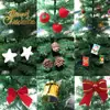 Suprimentos de Decoração de Natal Árvore de Natal Boneco Papai Noel Saco de Presente de Doces Pingente de Pinha Natal Pequenos Presentes Atacado