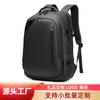 Mochila de Negocios Personalizada de Fábrica de Origen Mochila para Hombre de Gran Capacidad Multifuncional Bolsa para Computadora Estilo Coreano Mochila Escolar Venta al por Mayor