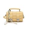 Bolsa Pequena Quadrada de Mão Estilo Doce Ins Nova Moda Verão Coreana Bolsa Transversal Versátil de Alta Qualidade Estilo Ocidental
