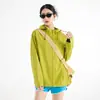 Chaqueta Softshell Personalizada Funcional de Marca de Moda, Nueva Chaqueta de Montañismo Impermeable y a Prueba de Viento de Color Dopamina para Pareja