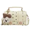 Bolsa Pequena Retrô Francesa Moda Feminina Nicho Bolsa de Mão Bolsa Almofada Viagem Personalidade Versátil Casual Ombro Transversal
