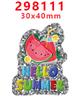 Accesorios Acrílicos de Dibujos Animados con Purpurina Transfronterizos Accesorios para Joyería DIY de Resina Parche Pasador Pasador Gt-Y-297823