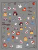 Pegatinas de Uñas Artísticas para Niñas Hermosas Celebridad de Internet Ultra-delgadas Chica Mágica Xiaoxin Calcomanías para Uñas Serie de Dibujos Animados Accesorios para Dedos