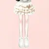 Moda Verano 2026 Nuevas Llegadas para Niños y Niñas de Edad Media y Mayores Estilo Coreano Encaje Patchwork Top con Cordones Lindo Conjunto de Falda de Pastel
