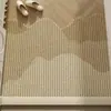 Capacho de Entrada, Resistente a Manchas, Laço de Arame, Estilo Wabi-Sabi, Formato de Colina, Capacho de Entrada, Lavável, Capacho para Trocar Sapatos, Capacho para Pés, Antiderrapante