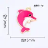 Design de Nicho DIY Pingente de Golfinho Decoração Diária Pulseira Acessórios de Joalheria Venda Direta da Fábrica Lote Misto Transfronteiriço Disponível