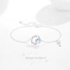 BaObAo Design Original 925 Sterling Silver Ins Starry Wish Meteor Pulseira Nicho Feminino Elegante Presente do Dia dos Namorados