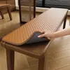 [Seleccionar Estilo] Cojín Personalizado para Silla Larga, Cojín de Asiento de Esterilla de Ratán de Verano, Cojín de Silla Universal para Todas las Estaciones, Cubierta Completa, Transpirable, Antideslizante, Hecho a Medida